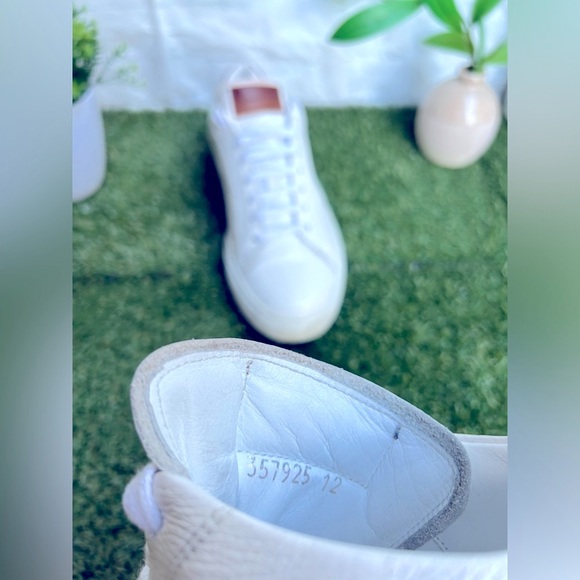 To boot New York Carlin Sneaker white Tan /Leather size 12 gently worn - Picture 12 of 16